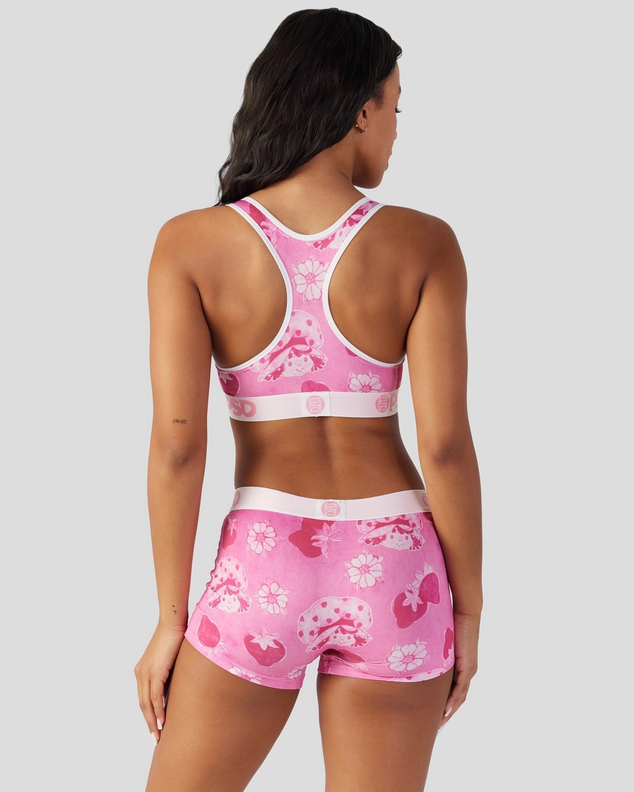 PSD Strawberry Shortcake - Velour - Sports Bra