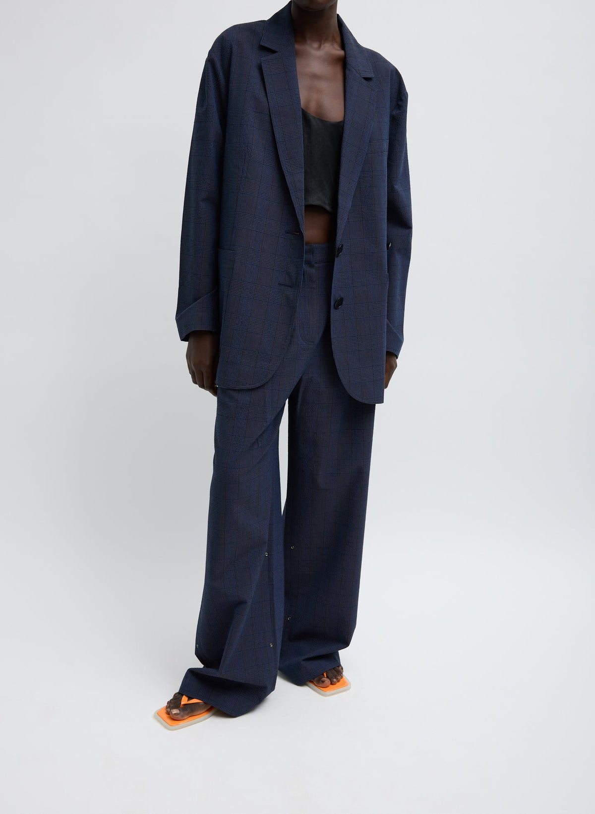 Menswear Crepon Liam Blazer | Tibi