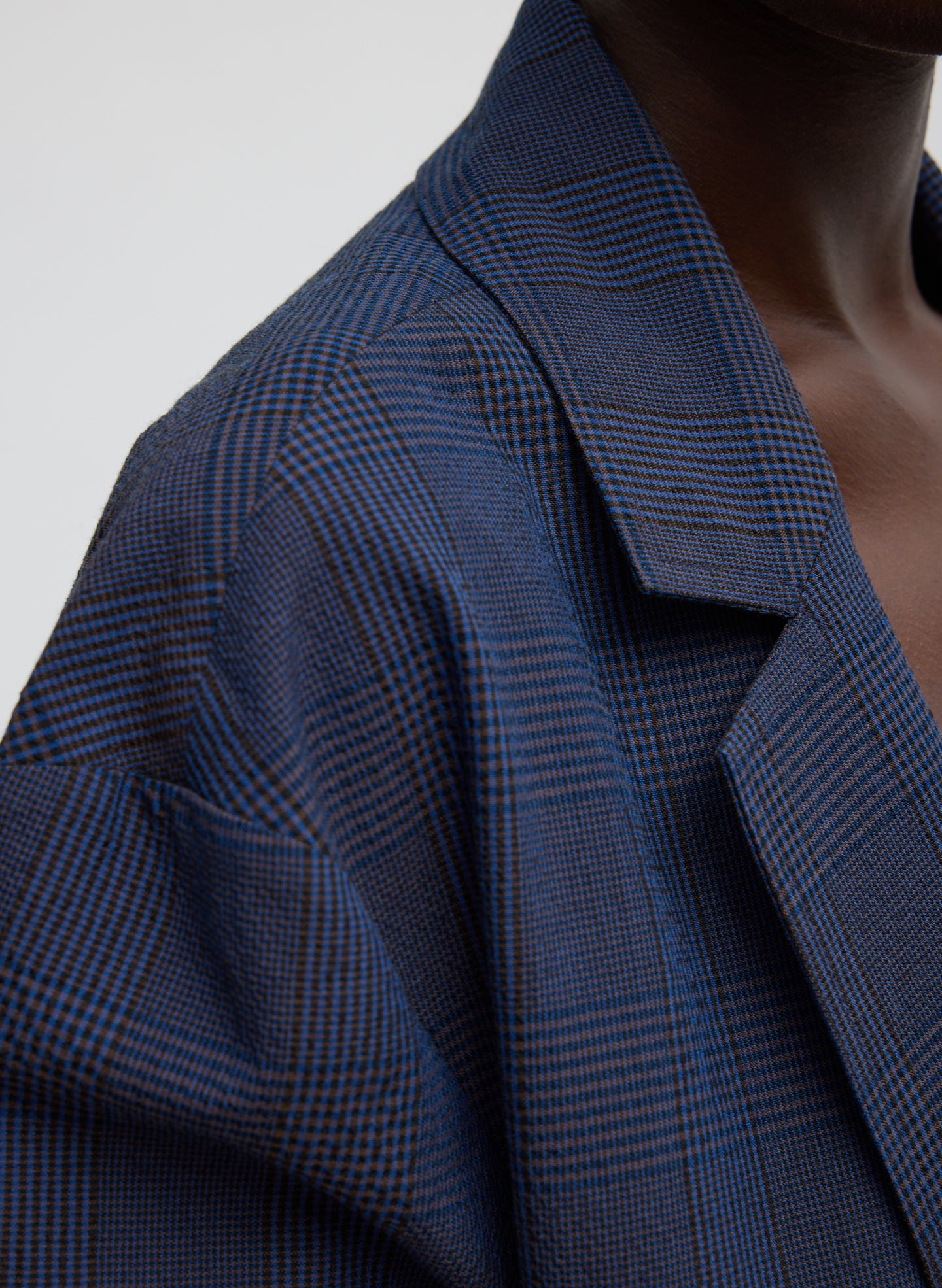 Menswear Crepon Liam Blazer | Tibi