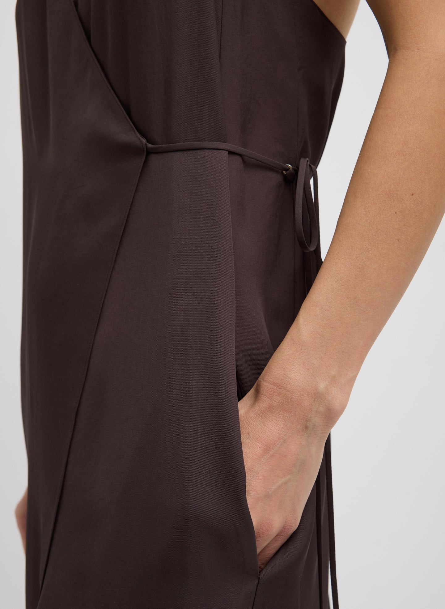 Summer Slip Wrap Dress | Tibi