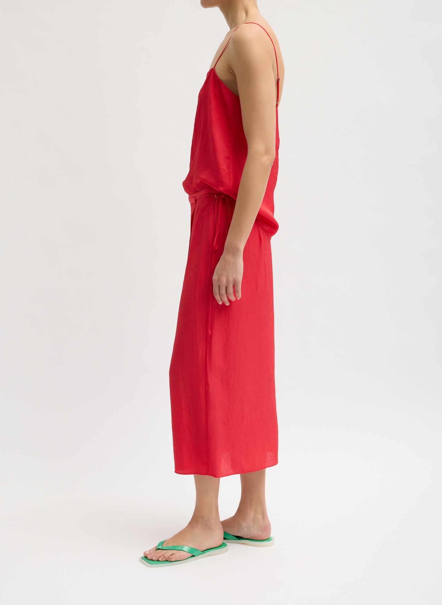 Summer Slip Wrap Skirt | Tibi