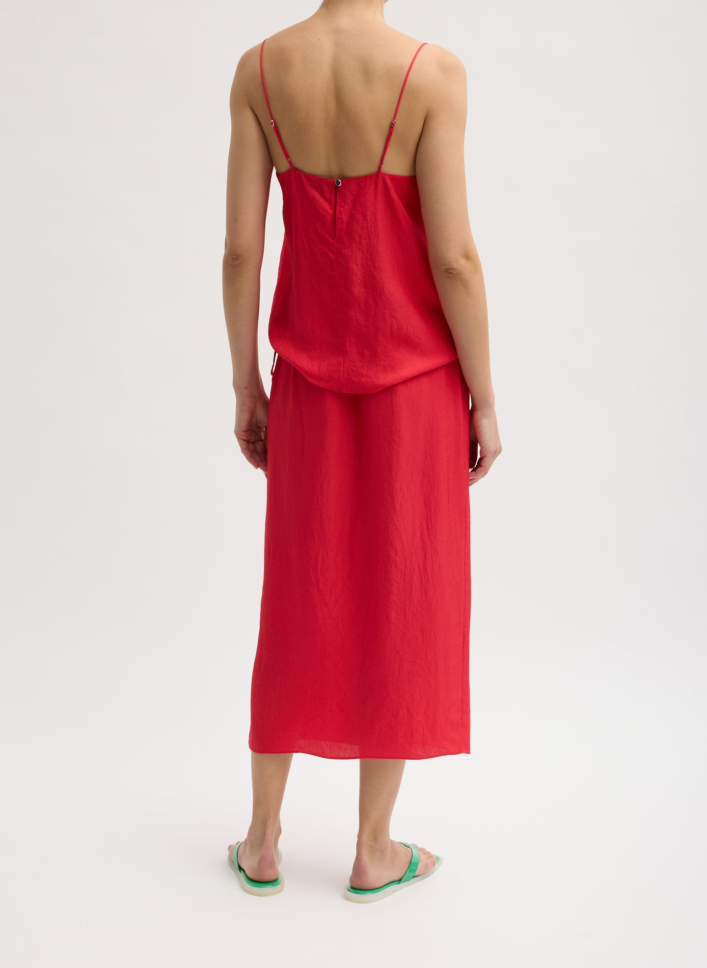 Summer Slip Wrap Skirt | Tibi