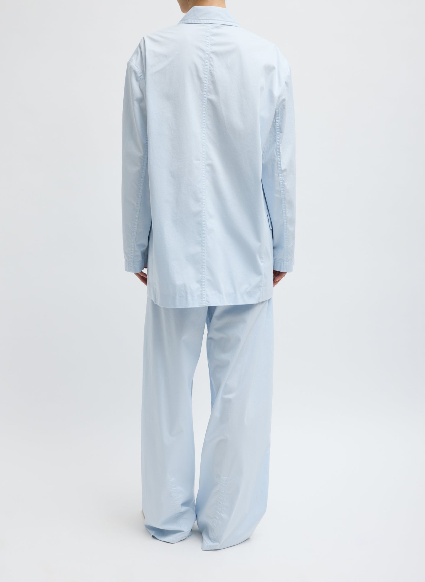 Garment Dyed Silky Cotton Liam Blazer | Tibi
