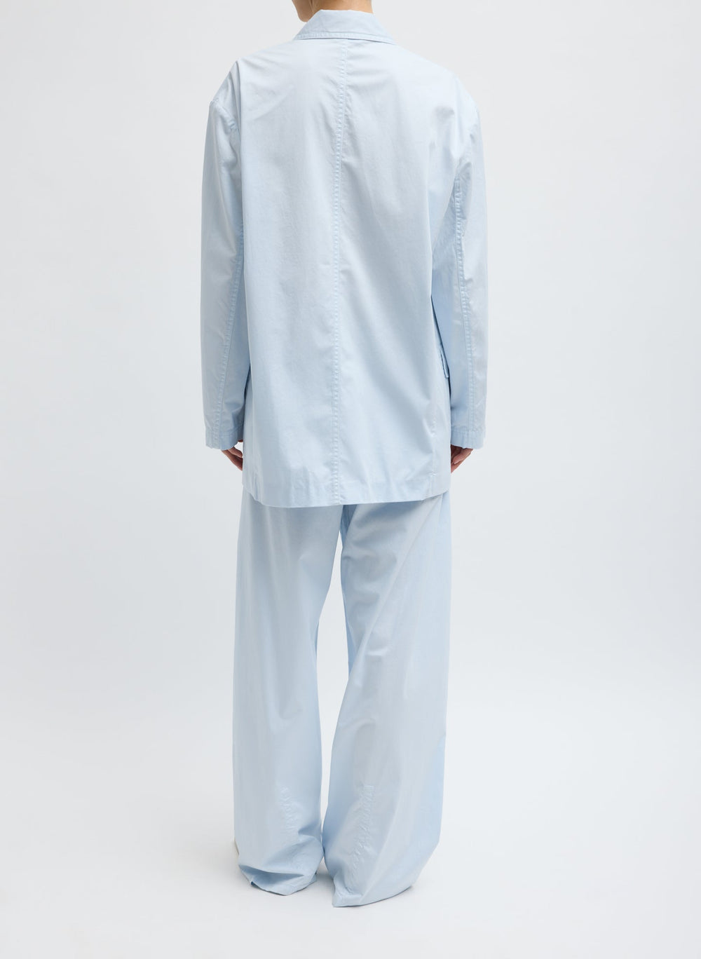 Garment Dyed Silky Cotton Liam Blazer | Tibi
