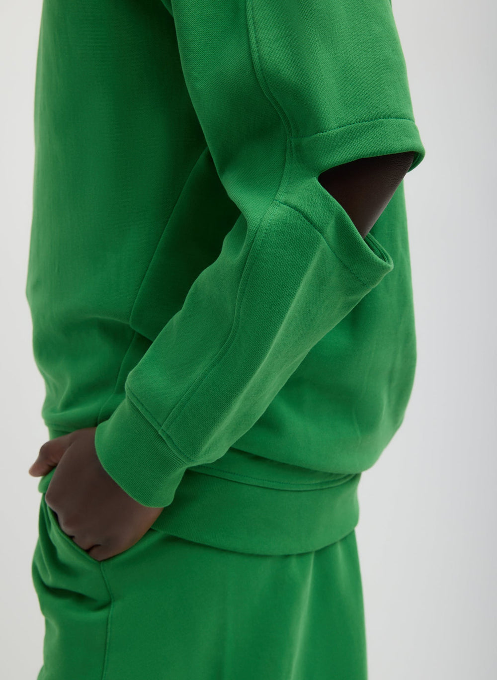 Cocoon Crewneck Sweatshirt | Tibi