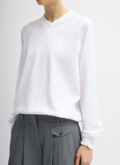 Perfect T-Shirt Vintage Sweatshirt | Tibi