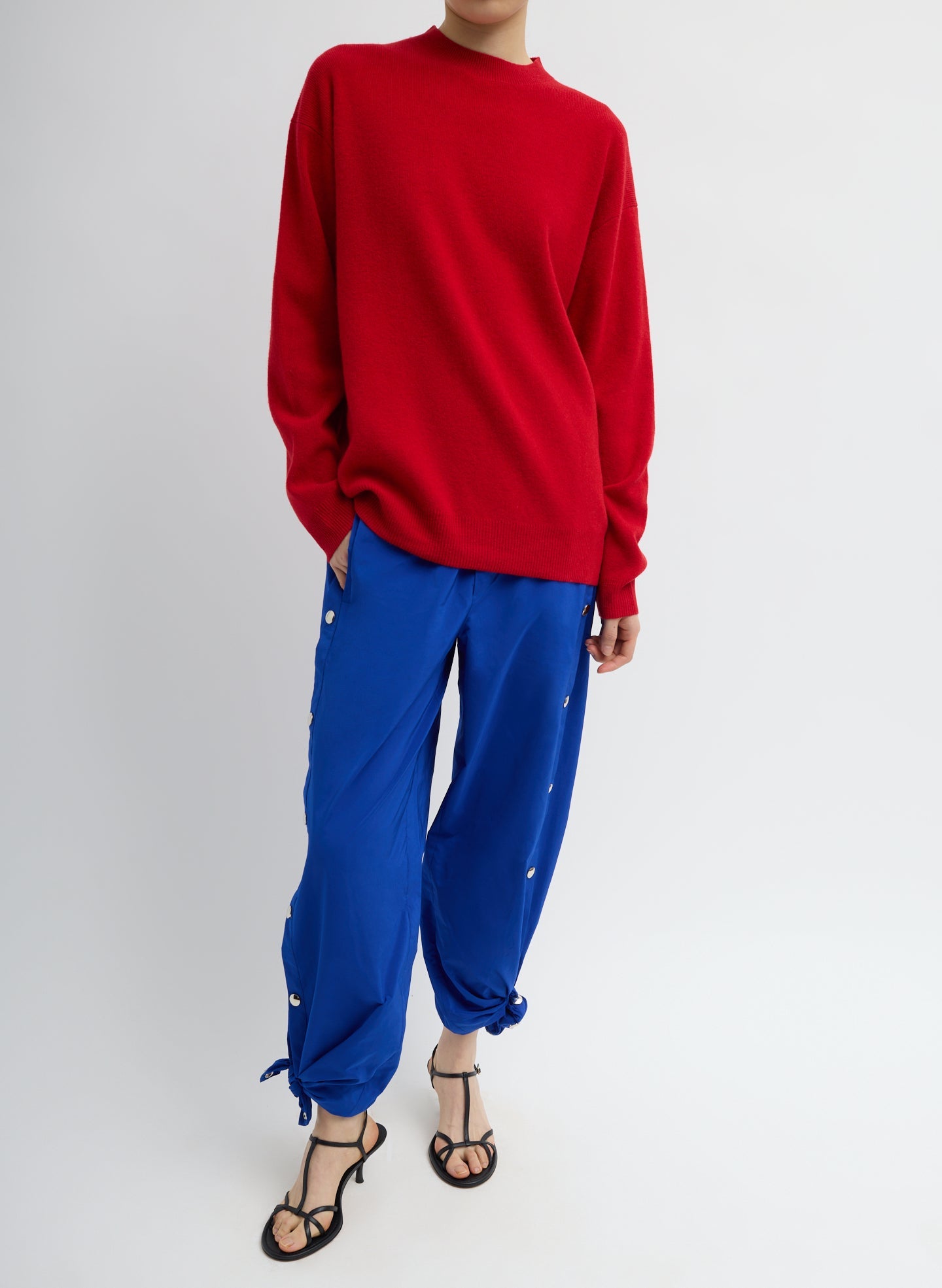 Nylon Snap Pull On Jogger | Tibi