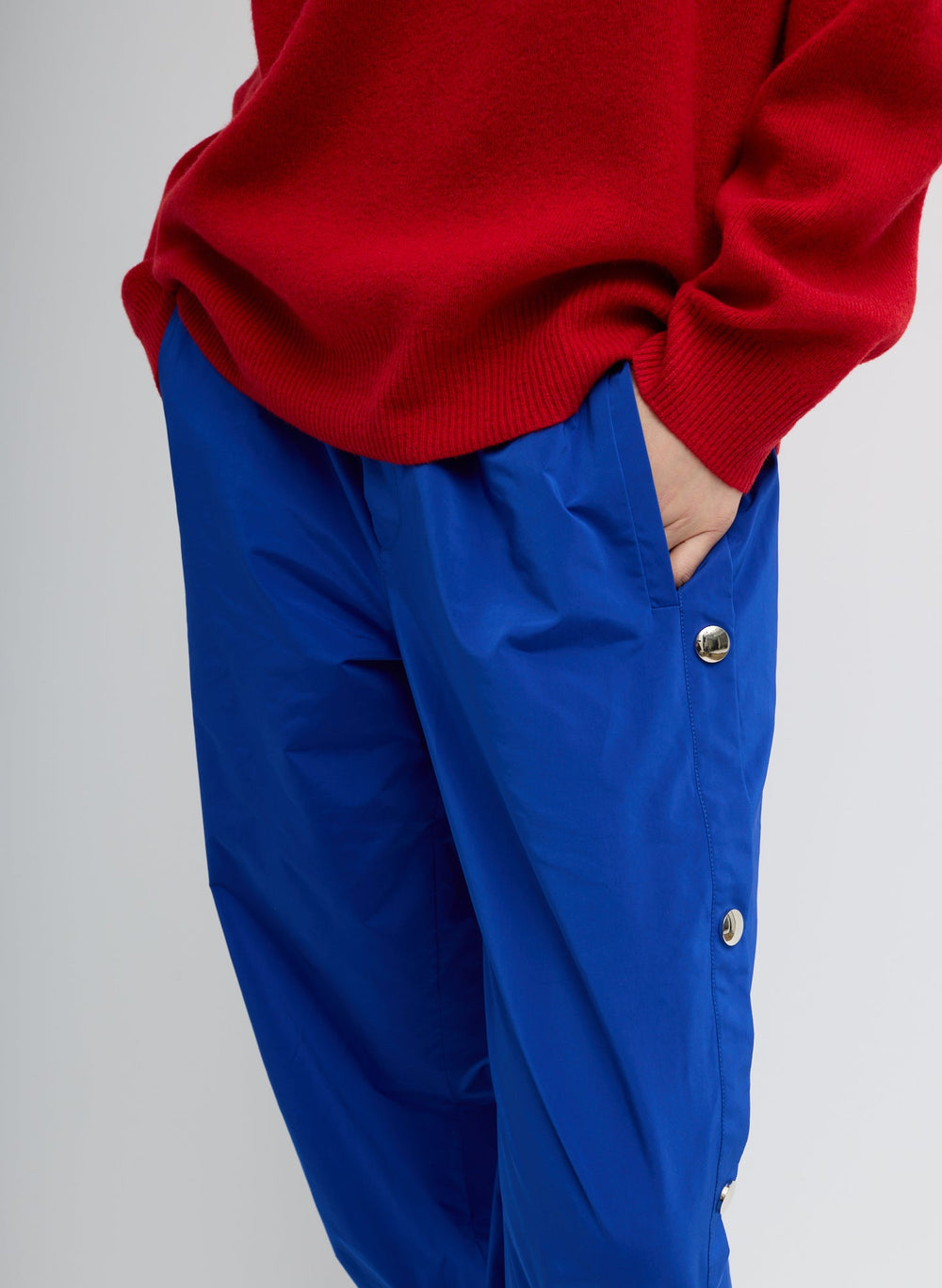Nylon Snap Pull On Jogger | Tibi