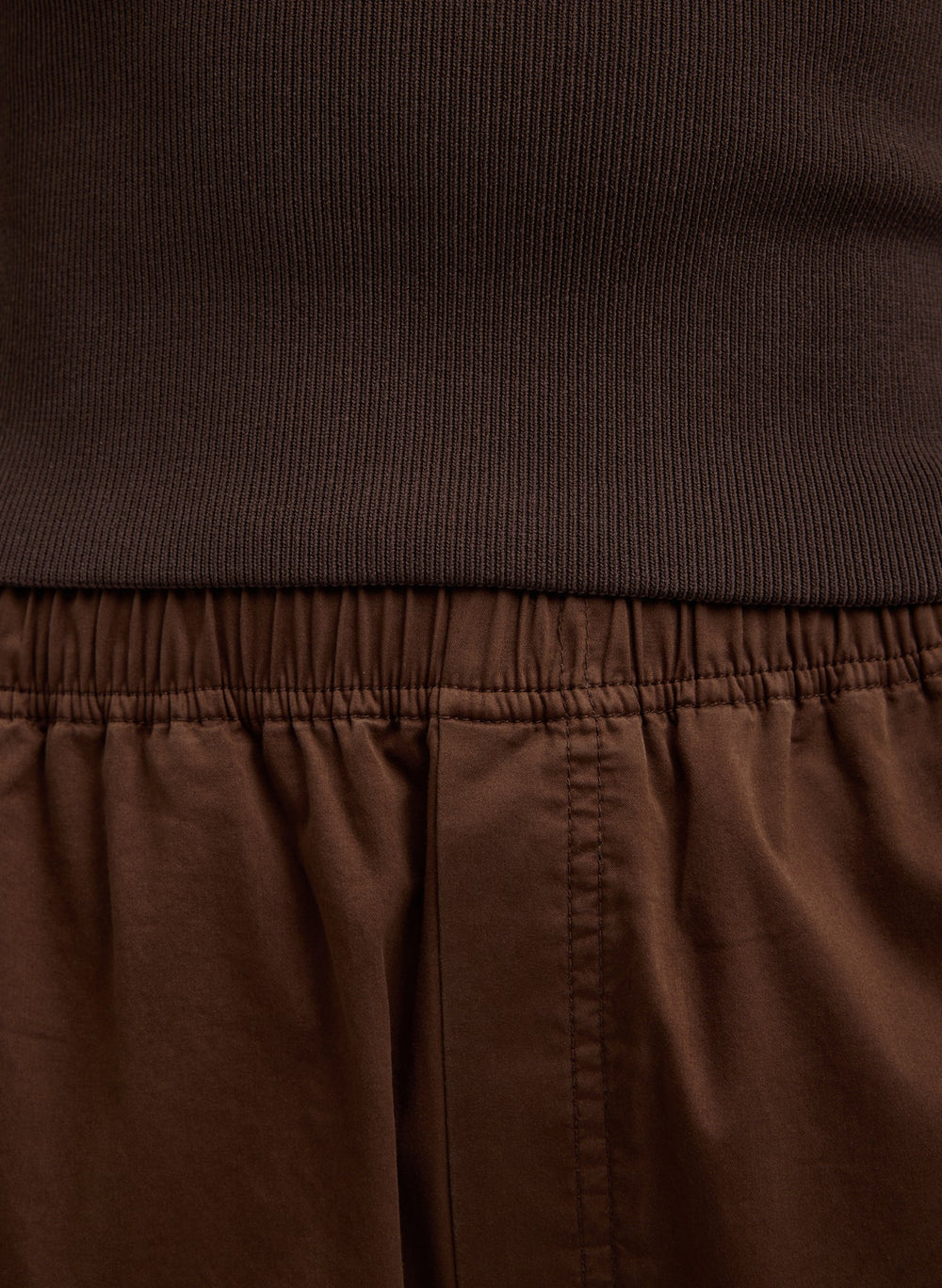 Garment Dyed Silky Cotton Winslow Pull On Pant | Tibi