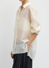 Summer Voile Oversized Shirt | Tibi