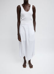 Ribbed Racerback Tank | Tibi