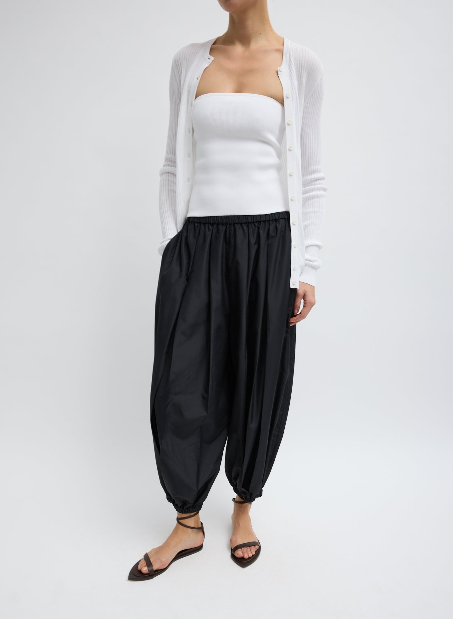 Summer Nylon Zeppelin Pant | Tibi