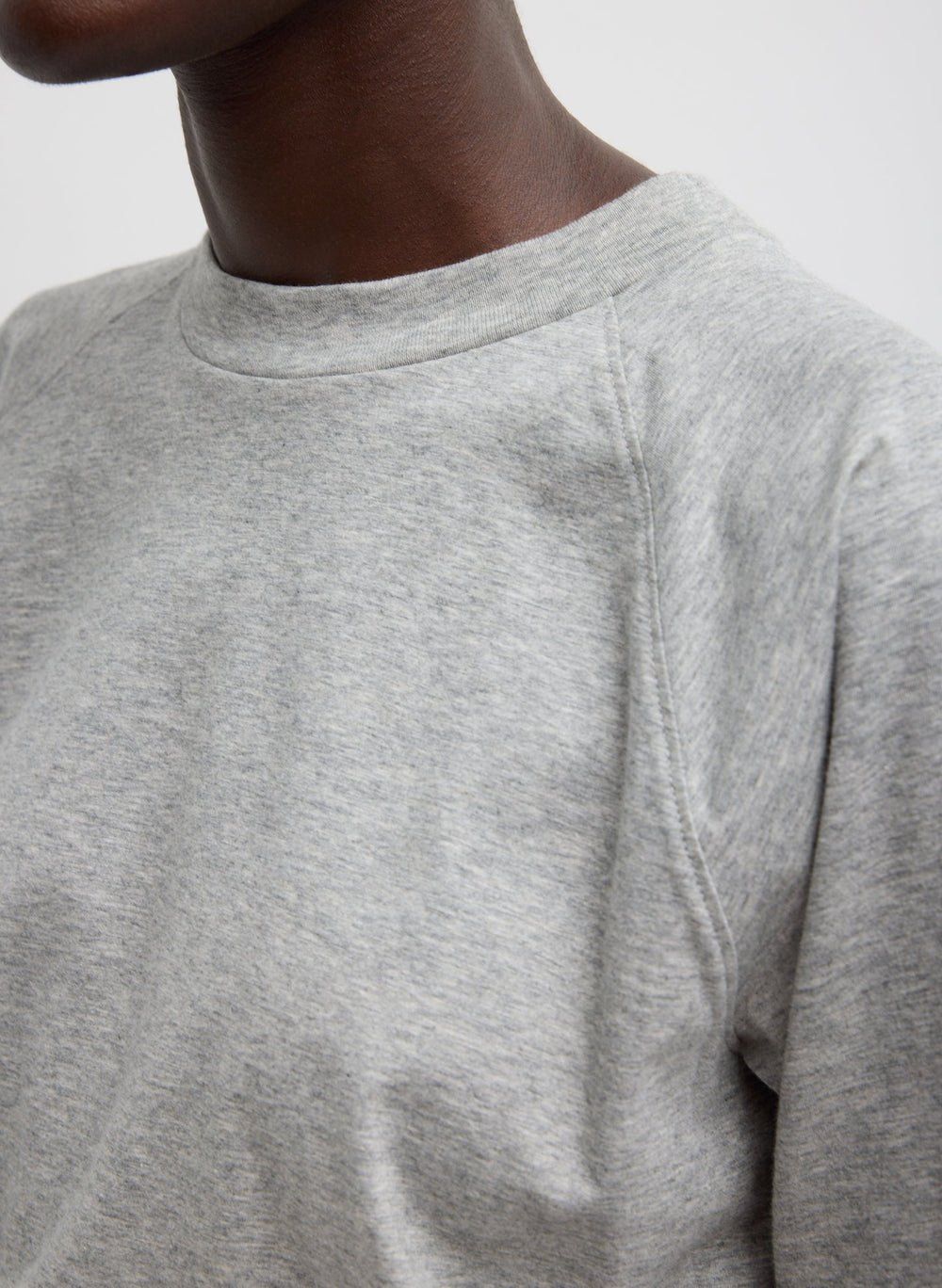 Short Sleeve T-Shirt With Shirred Back | Tibi