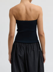 Ribbed Sweater Tube Top | Tibi
