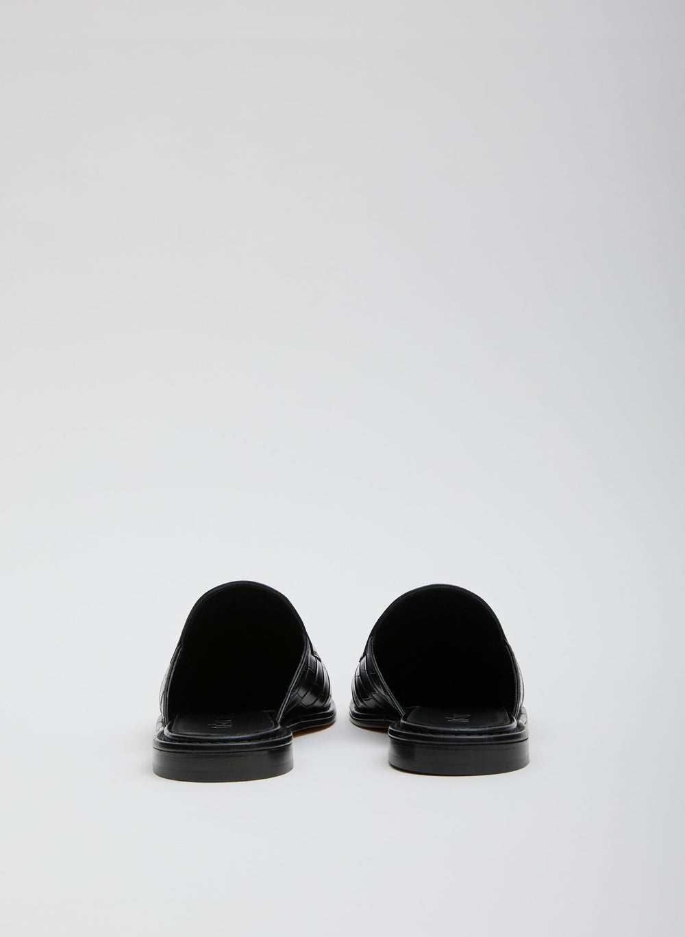 Herbert Slide Crocodile Embossed | Tibi