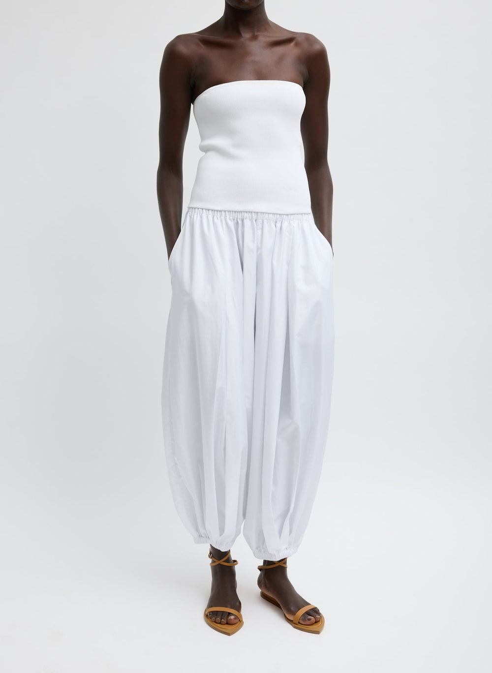 Summer Nylon Zeppelin Pant | Tibi
