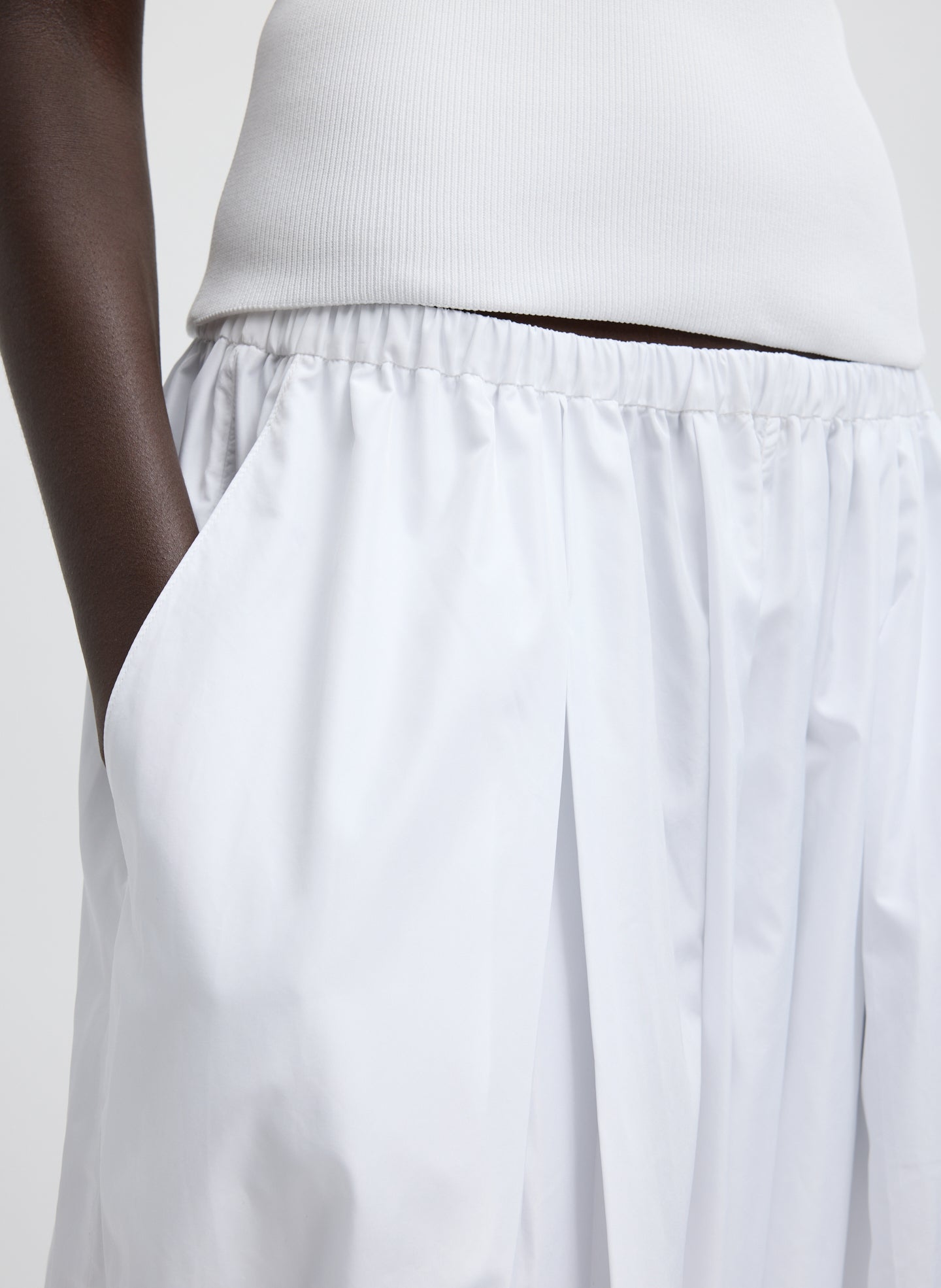 Summer Nylon Zeppelin Pant | Tibi