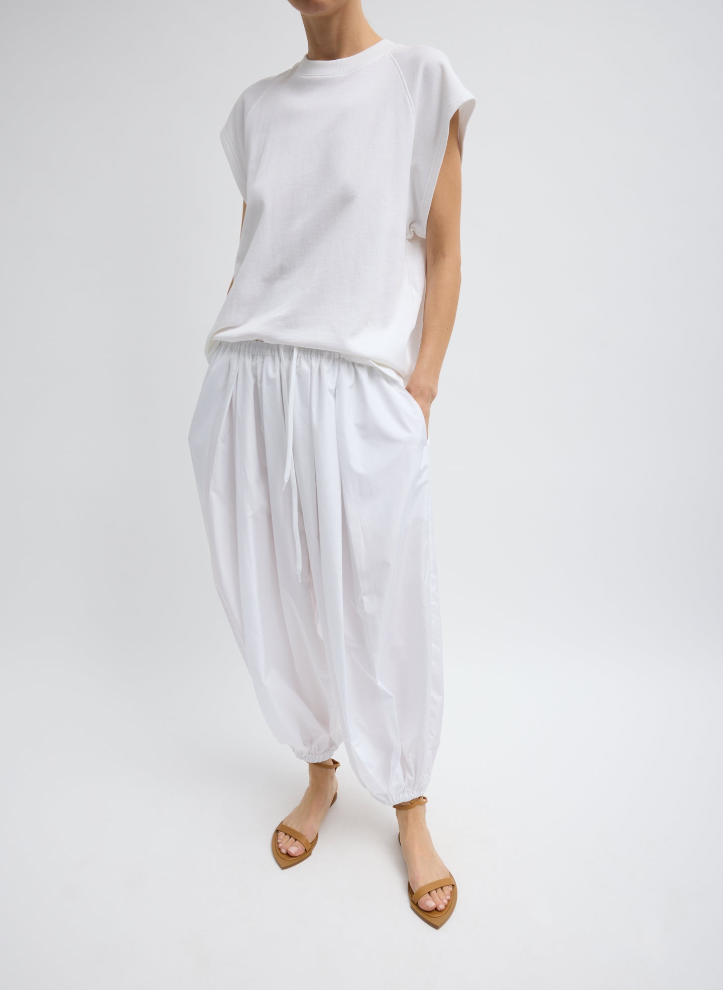 Summer Nylon Zeppelin Pant | Tibi