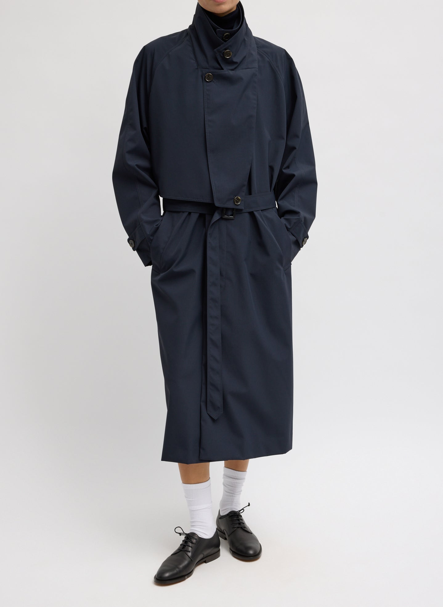 Double Collar Frank Trench | Tibi