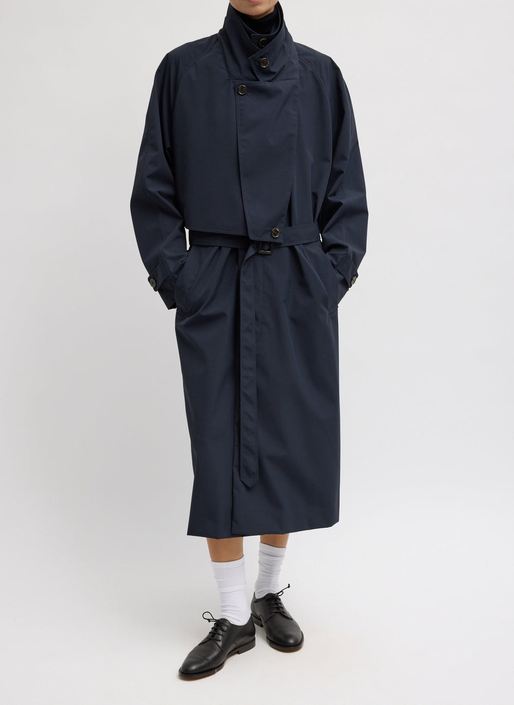 Double Collar Frank Trench | Tibi