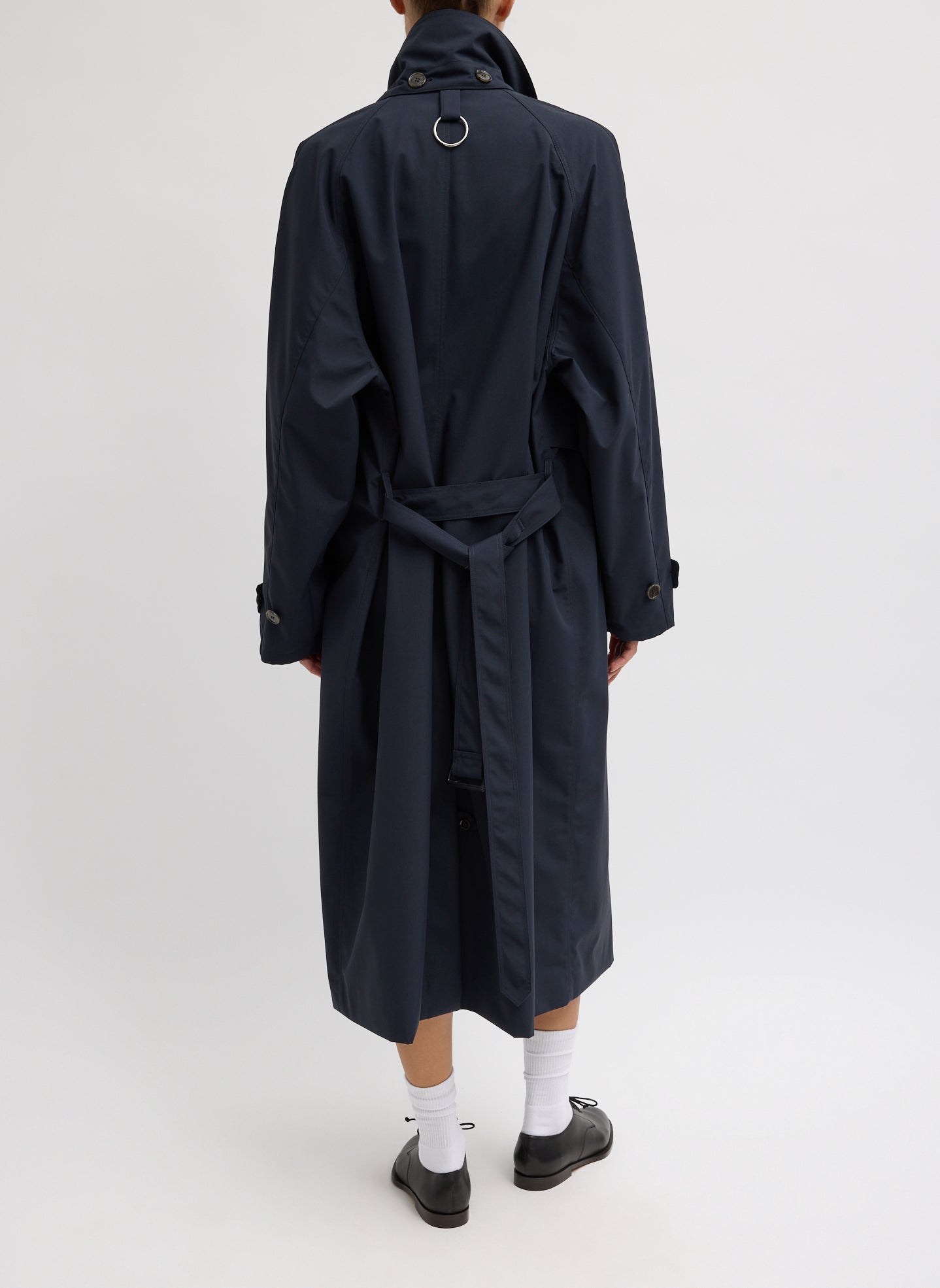 Double Collar Frank Trench | Tibi
