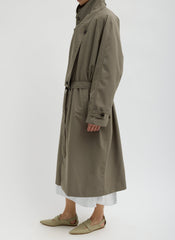 Double Collar Frank Trench | Tibi