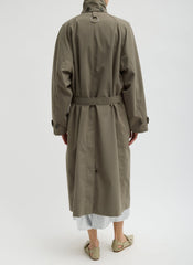 Double Collar Frank Trench | Tibi