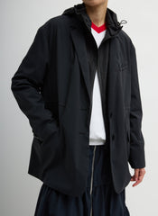 Tech Suiting Anorak Blazer With Zip Off Vest | Tibi