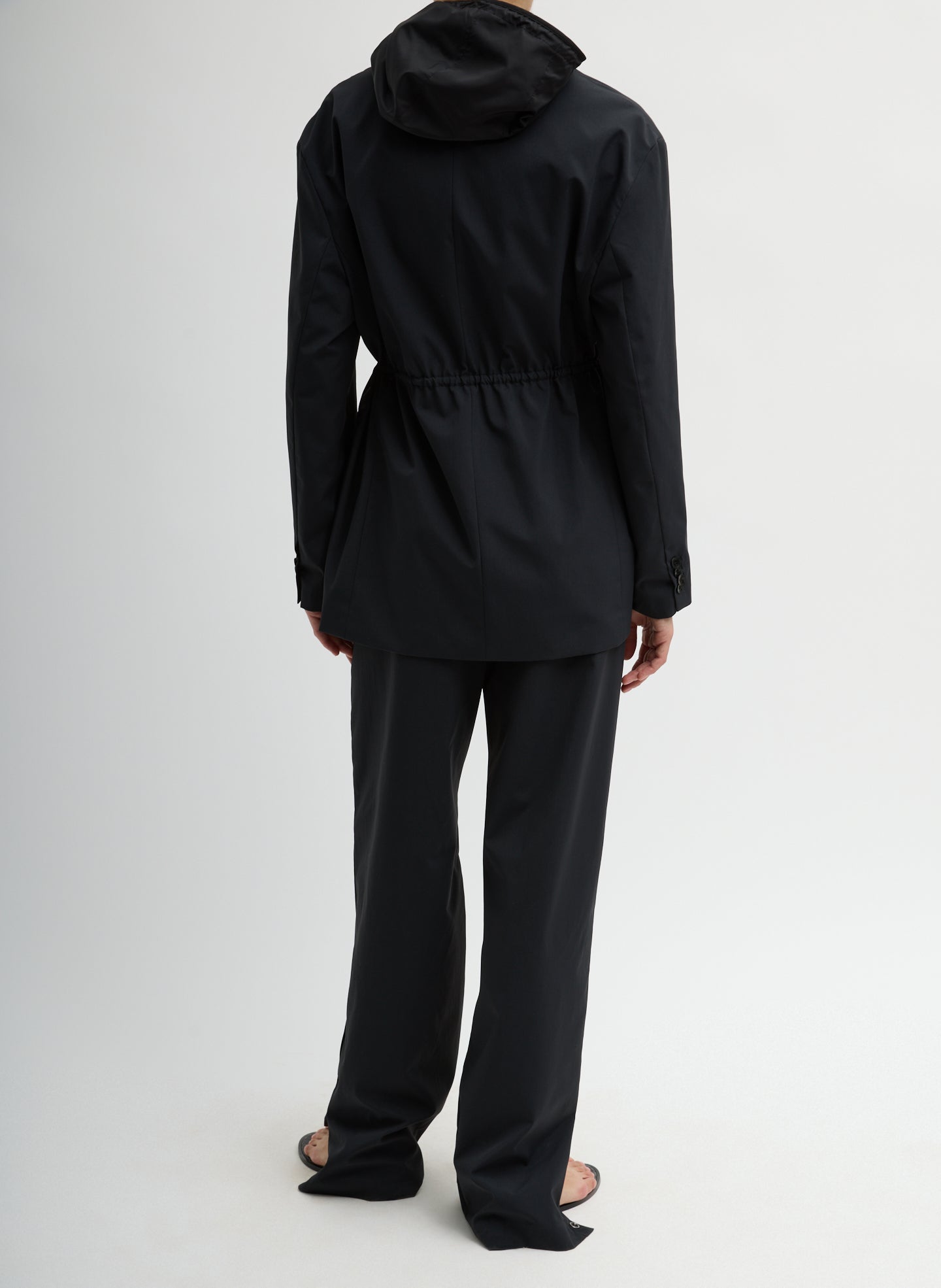 Tech Suiting Anorak Blazer With Zip Off Vest | Tibi