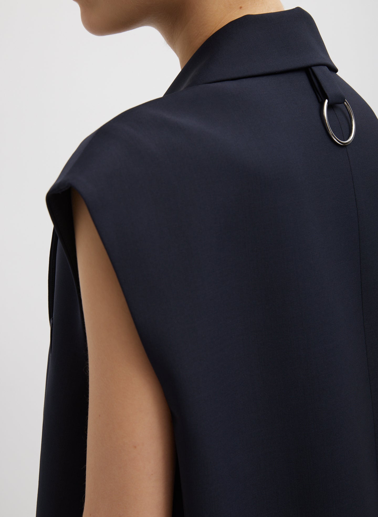 Tropical Wool Liam Vest | Tibi