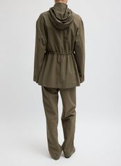 Tech Suiting Anorak Blazer With Zip Off Vest | Tibi