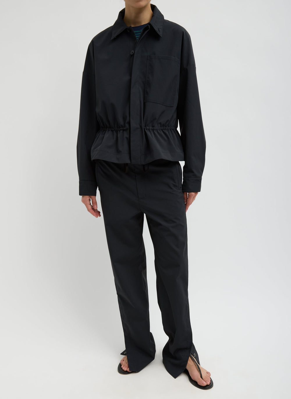 Tech Suiting Anorak Bomber | Tibi