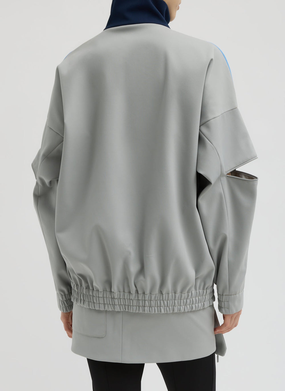 Compact Tech Knit Bomber | Tibi