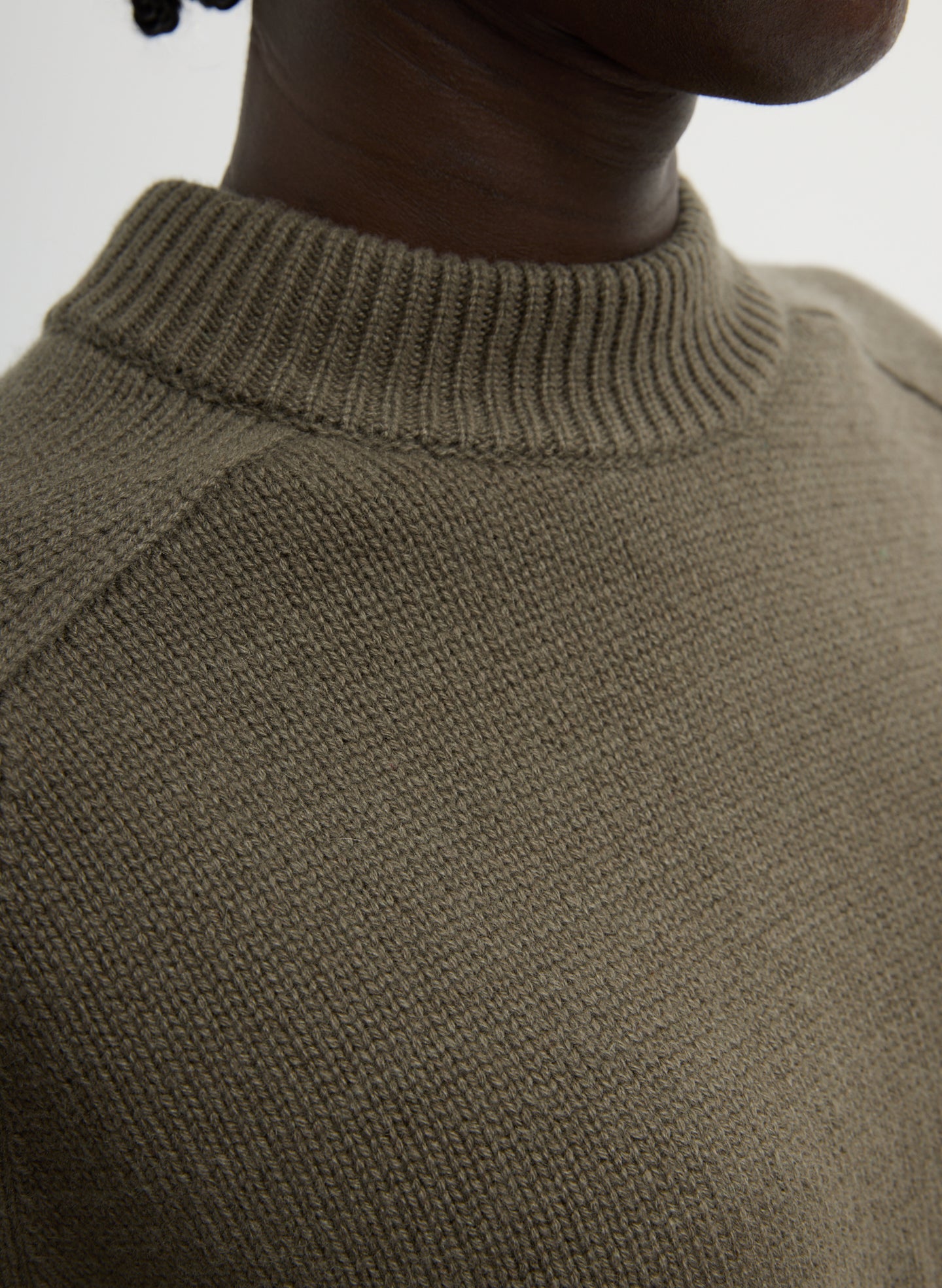 Cashmere Crewneck Oversized Pullover Sweater | Tibi