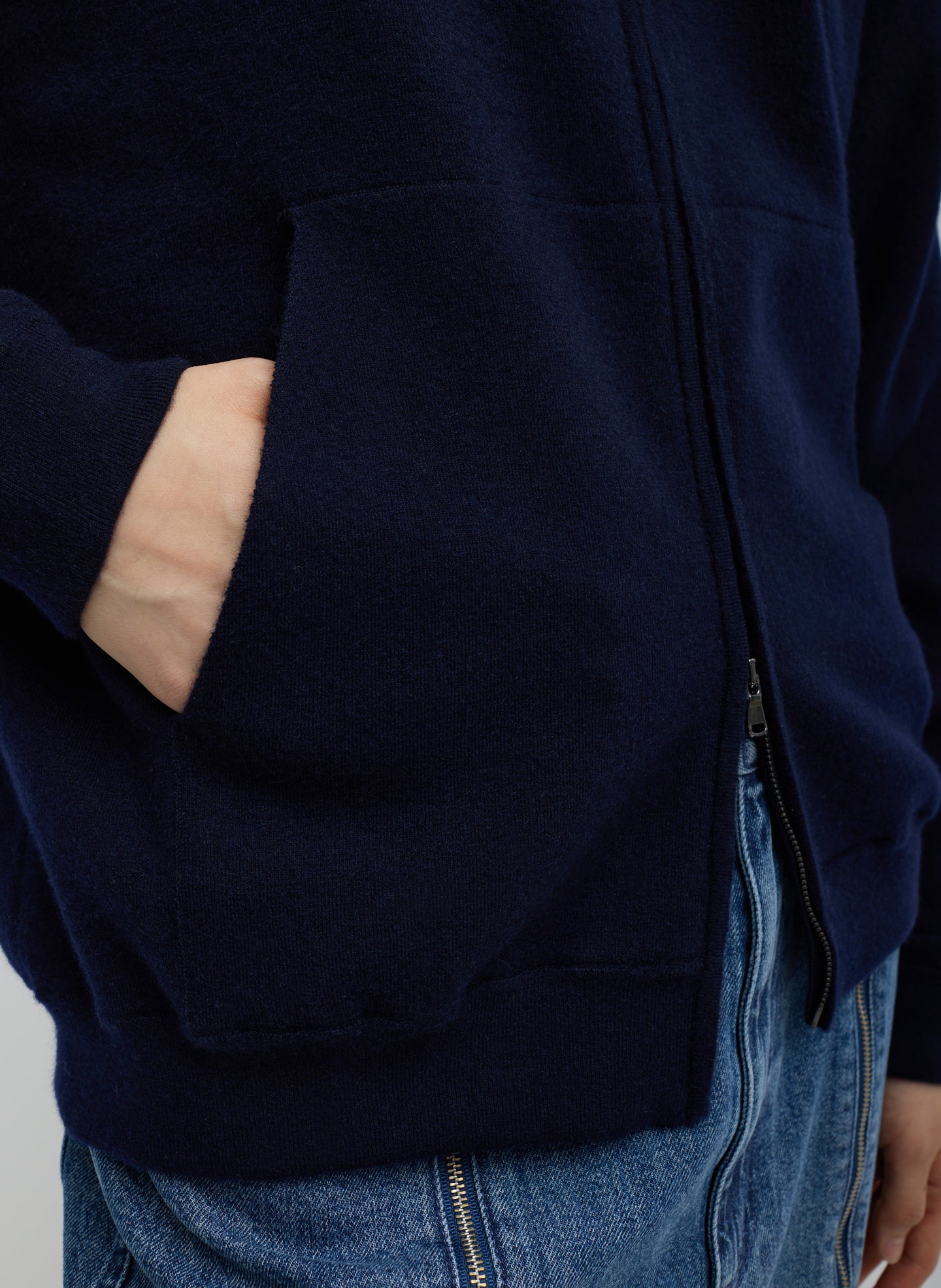 Double Faced Cashmere Hoodie | Tibi
