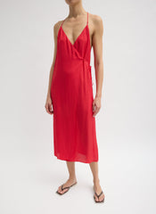 Summer Slip Wrap Dress | Tibi