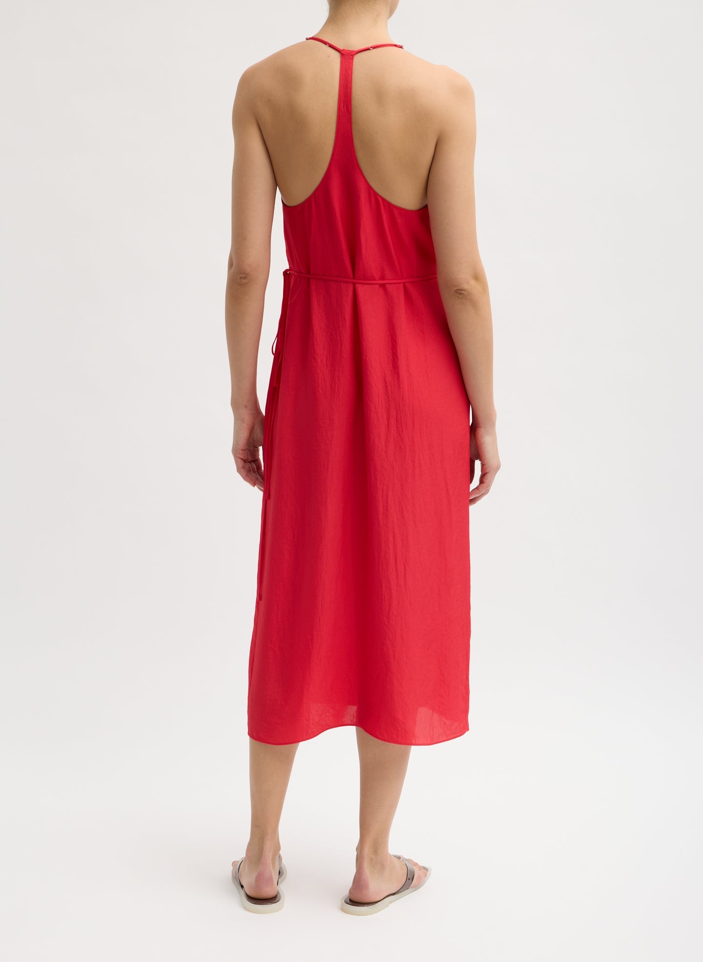 Summer Slip Wrap Dress | Tibi