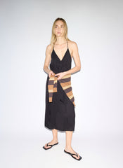 Summer Slip Wrap Dress | Tibi