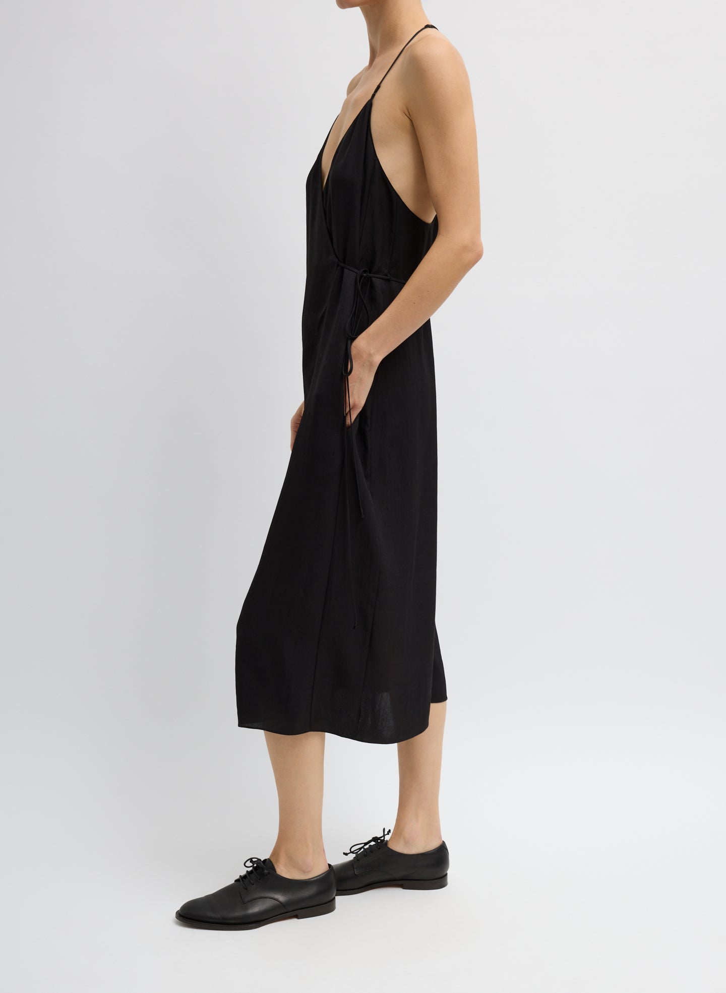 Summer Slip Wrap Dress | Tibi