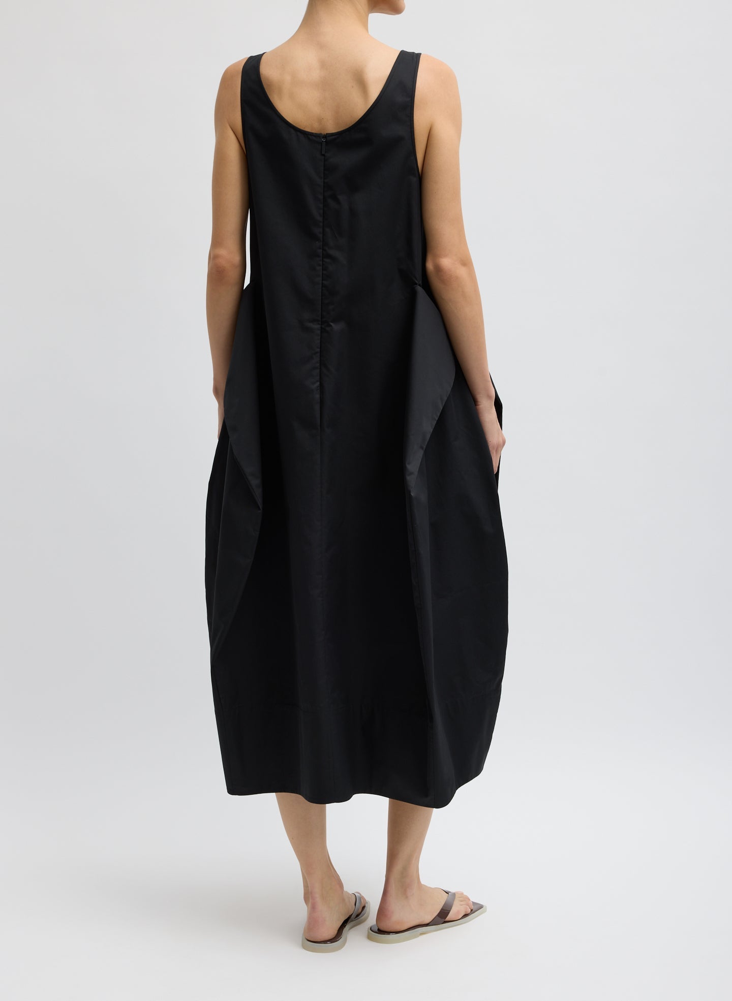 Eco Poplin Tank Dress | Tibi