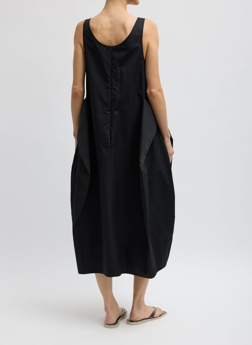 Eco Poplin Tank Dress | Tibi