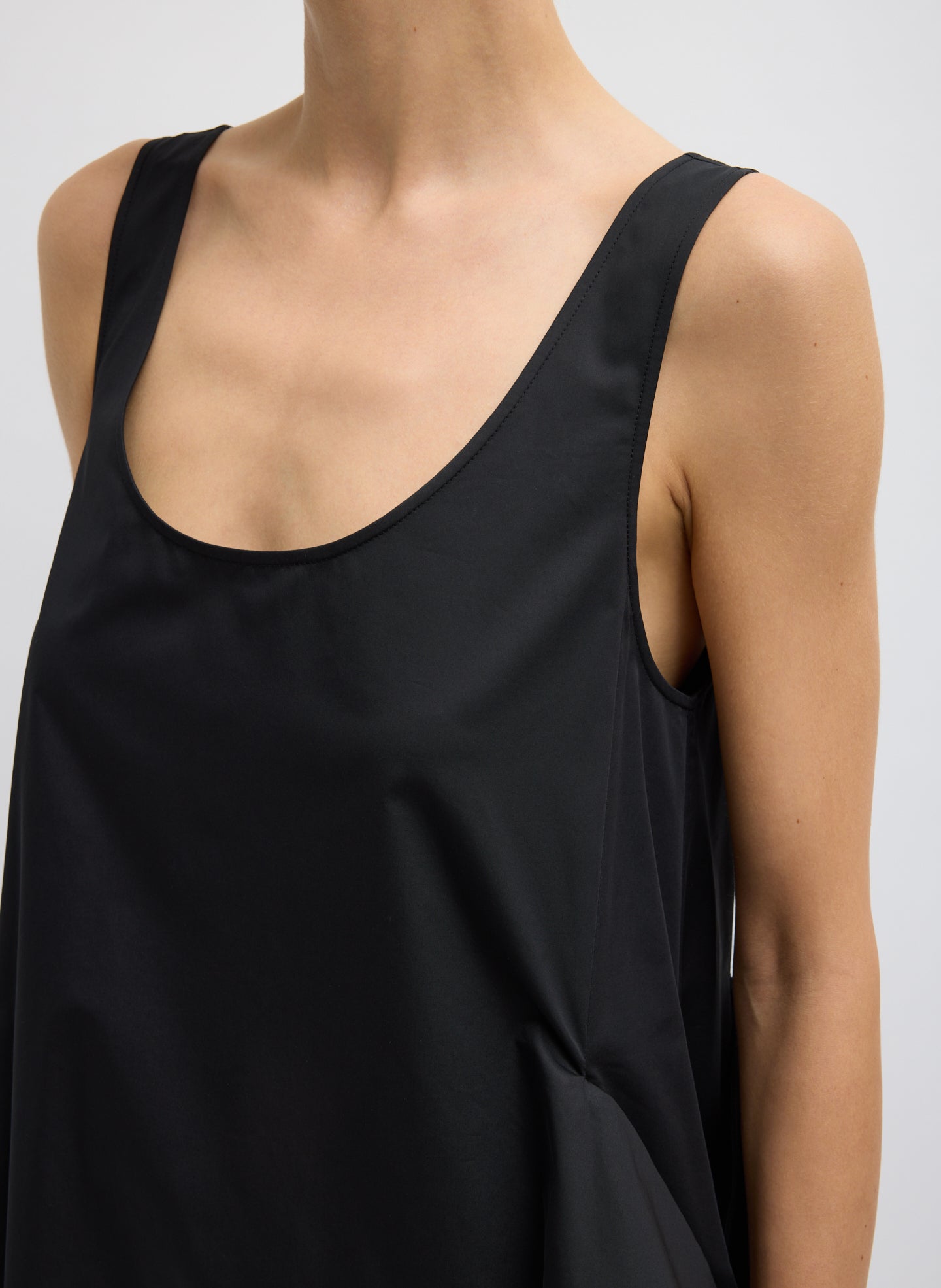 Eco Poplin Tank Dress | Tibi