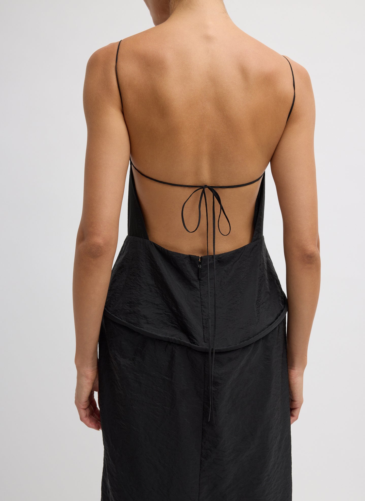 Chassis Hoop Strappy Dress | Tibi