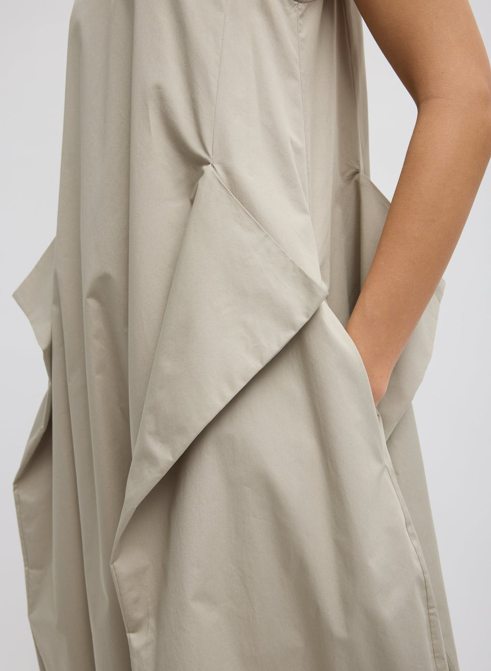 Eco Poplin Tank Dress | Tibi
