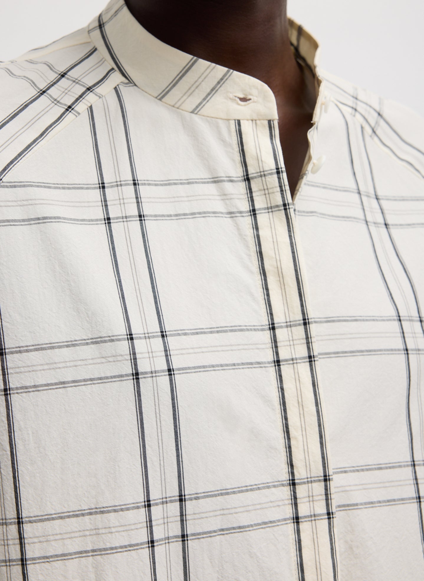 Russel Plaid Balloon Dress | Tibi