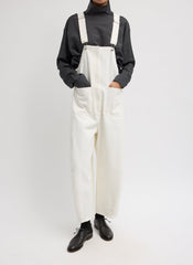 White Denim Jumpsuit | Tibi