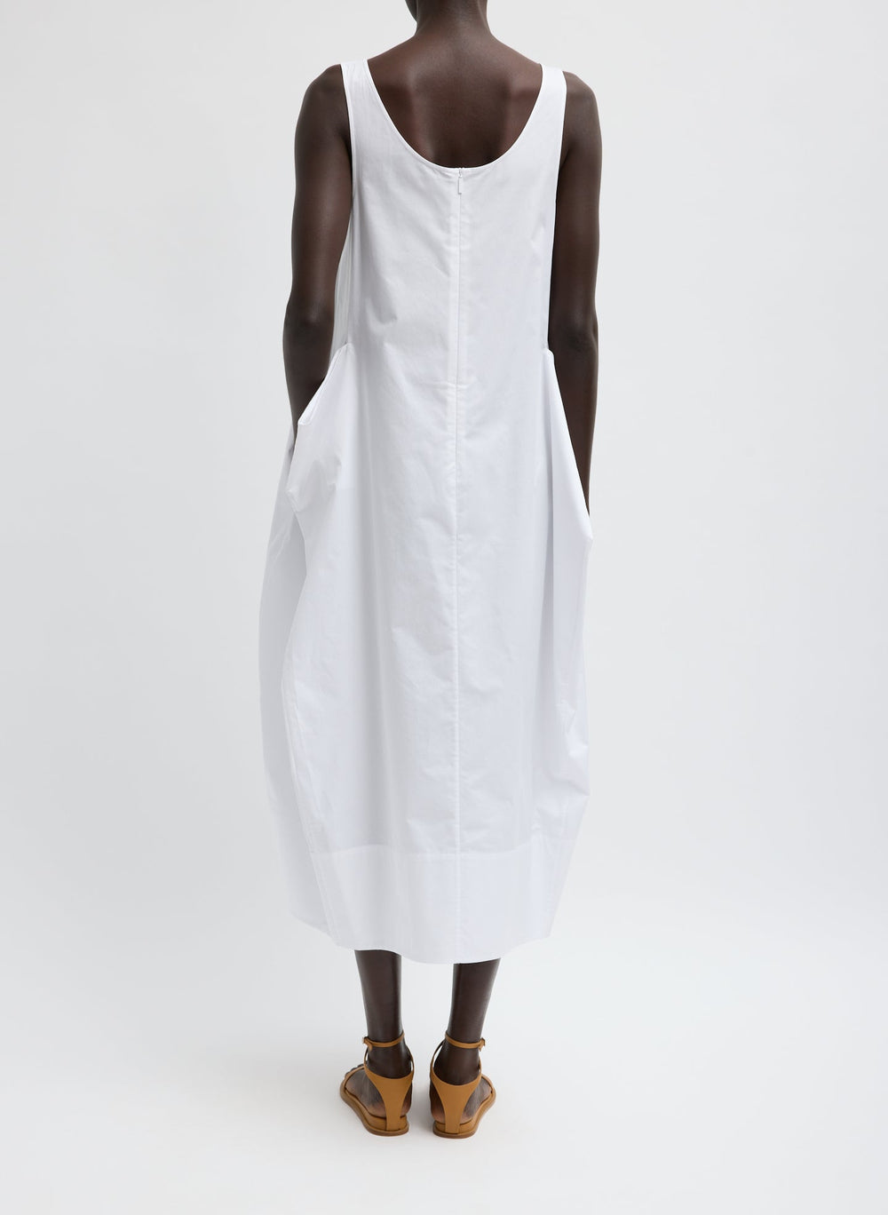 Eco Poplin Tank Dress | Tibi