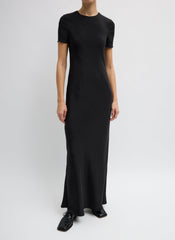 4-Ply Silk Bias Dress | Tibi