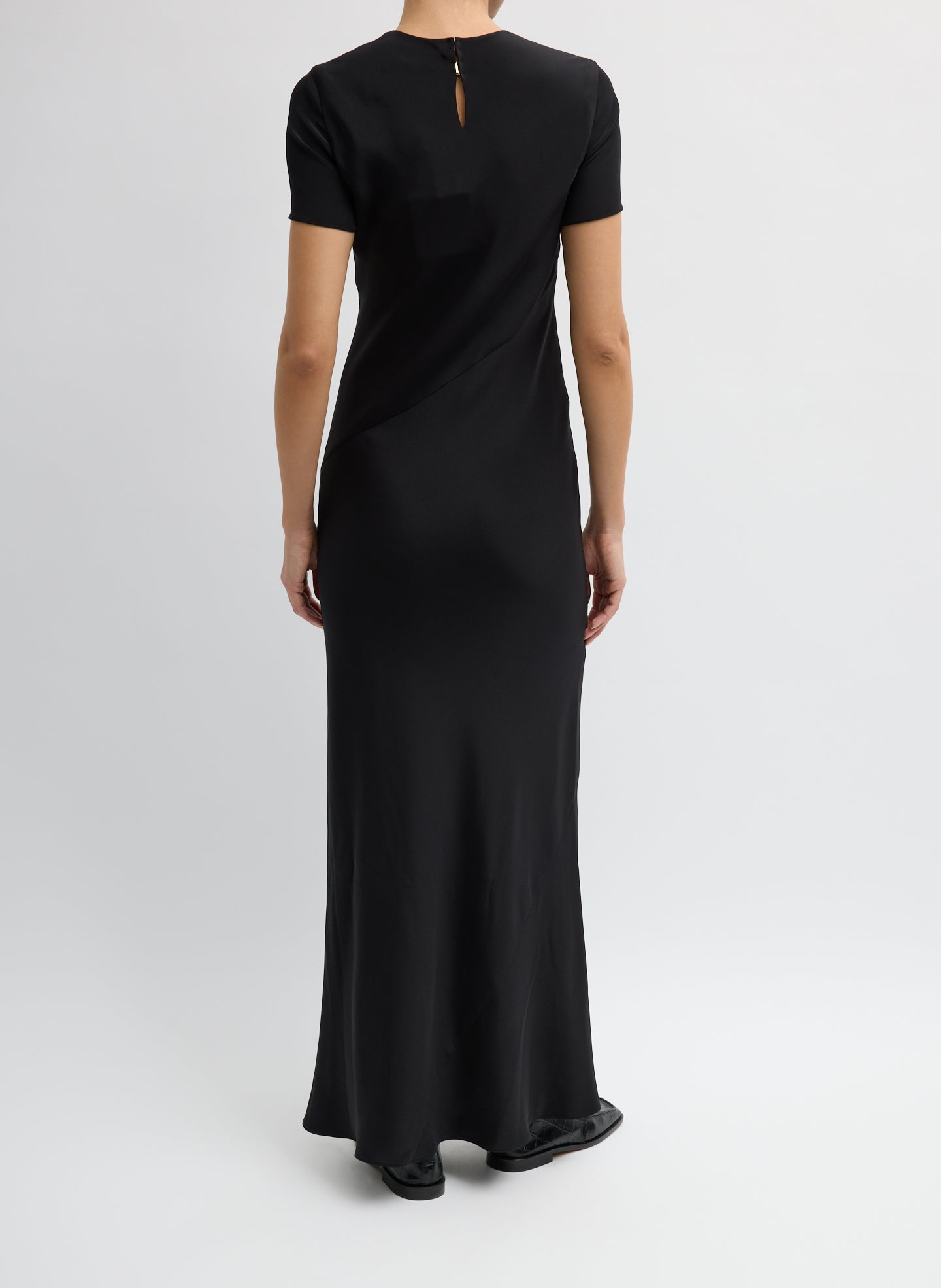 4-Ply Silk Bias Dress | Tibi