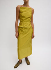 Chassis Hoop Strappy Dress | Tibi